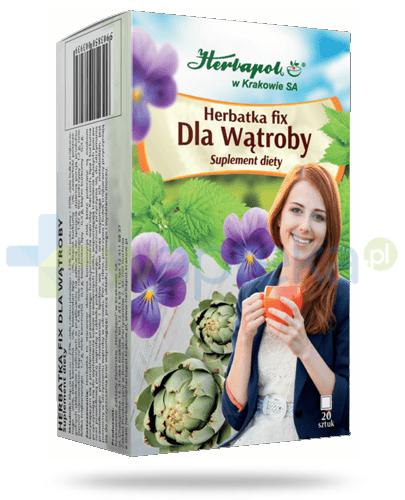 zdjęcie produktu Herbapol Herbatka fix Dla Wątroby 20 saszetek