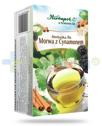 zdjęcie produktu Herbapol Herbatka fix Morwa z cynamonem 20 saszetek