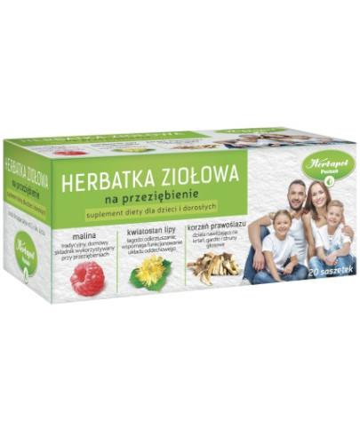 podgląd produktu Herbapol herbatka ziołowa na przeziębienie 20 saszetek
