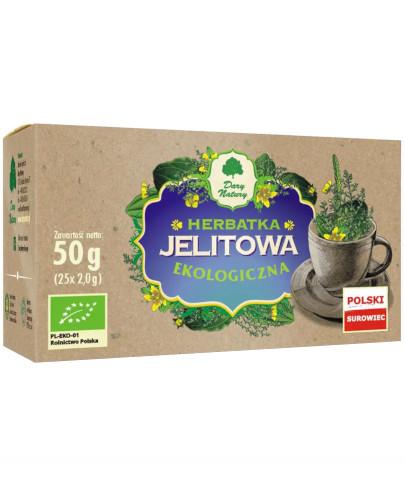 podgląd produktu Dary Natury herbatka Jelitowa 25 saszetek