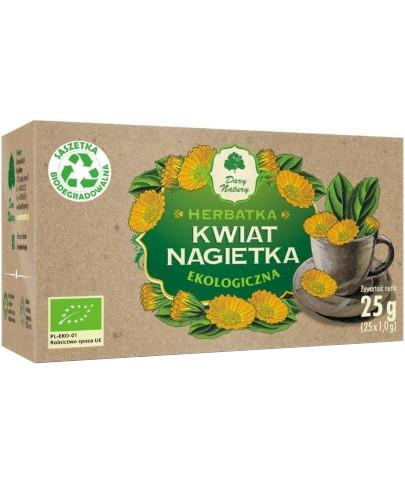 podgląd produktu Dary Natury herbatka Kwiat nagietka 25 saszetek