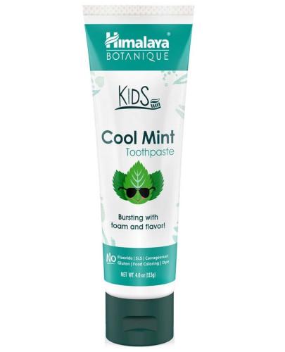 podgląd produktu Himalaya Cool Mint pasta do zębów dla dzieci bez fluoru 80 g