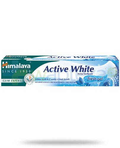 podgląd produktu Himalaya Gum Expert Active White żelowa pasta do zębów 75 ml