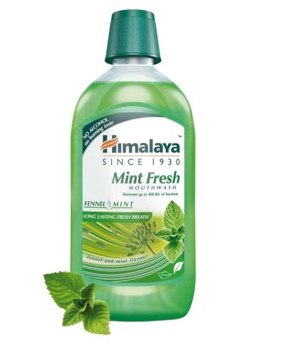 podgląd produktu Himalaya Mint Fresh płyn do płukania jamy ustnej 450 ml