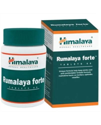 podgląd produktu Himalaya Rumalaya forte 60 tabletek