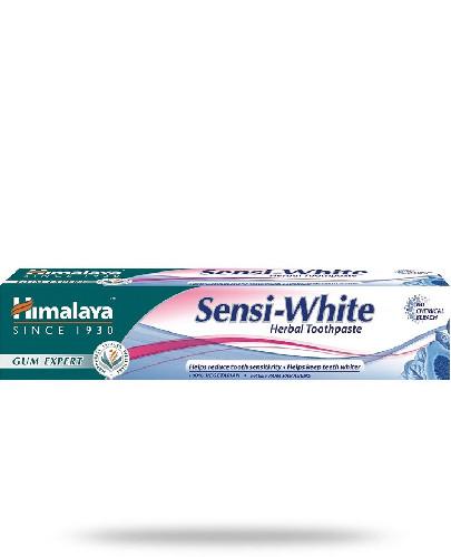 podgląd produktu Himalaya Sensi-White pasta do zębów 75 ml