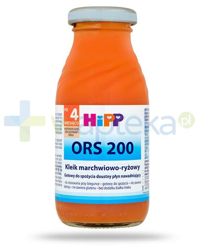 podgląd produktu HIPP ORS 200 kleik marchwiowo-ryżowy dla dzieci 4m+ 200 ml