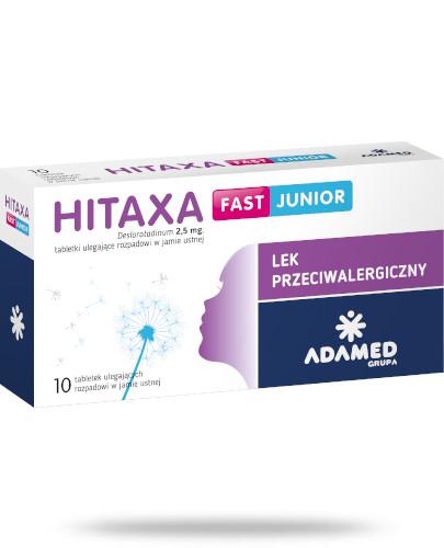 zdjęcie produktu Hitaxa Fast Junior 2,5mg 10 tabletek 