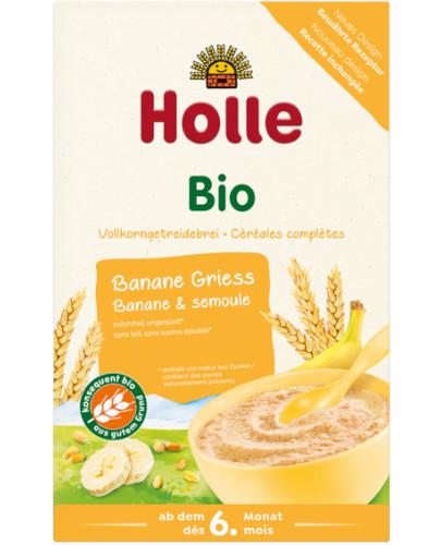podgląd produktu Holle Bio kaszka pszenno-bananowa po 6 miesiącu 250 g