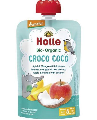 podgląd produktu Holle Bio Mus Croco Coco jabłko i mango z kokosem po 8 miesiącu 100 g