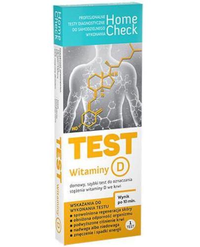 podgląd produktu Home Check Test witaminy D 1 sztuka