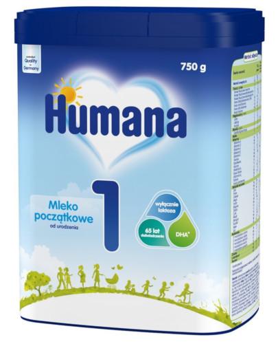 podgląd produktu Humana 1 mleko początkowe w proszku 750 g