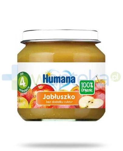 podgląd produktu Humana 100% Organic Jabłuszko 4m+ 80g
