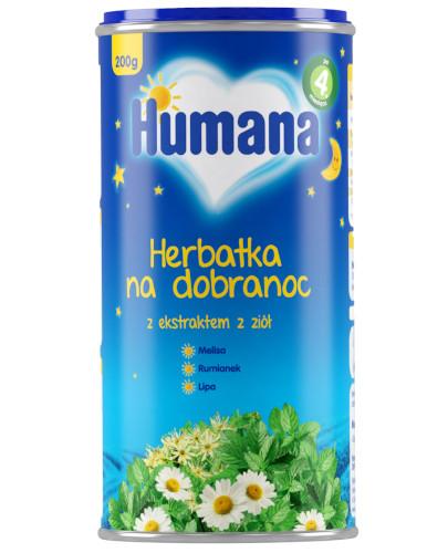 podgląd produktu Humana Herbatka na dobranoc 200 g