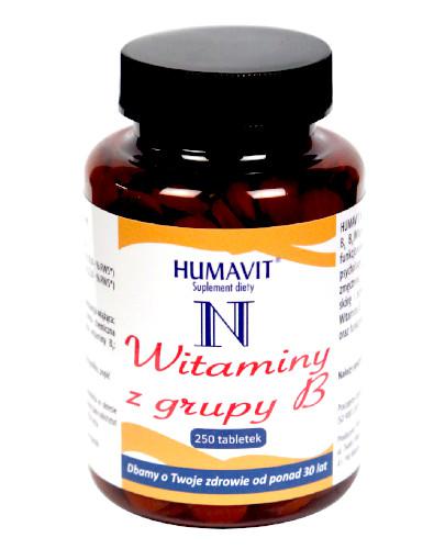 Humavit N Witaminy z grupy B 250 tabletek