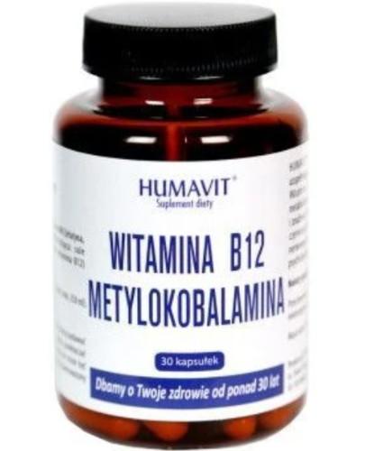 zdjęcie produktu Humavit witamina B12 metylokobalamina 30 kapsułek