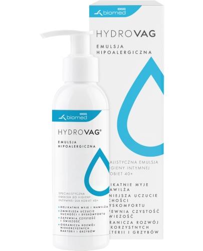 podgląd produktu HydroVag emulsja do higieny intymnej dla kobiet 40+ 150 ml 