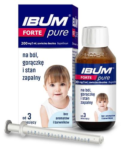 podgląd produktu Ibum Forte Pure 200 mg/5 ml zawiesina doustna 100 g
