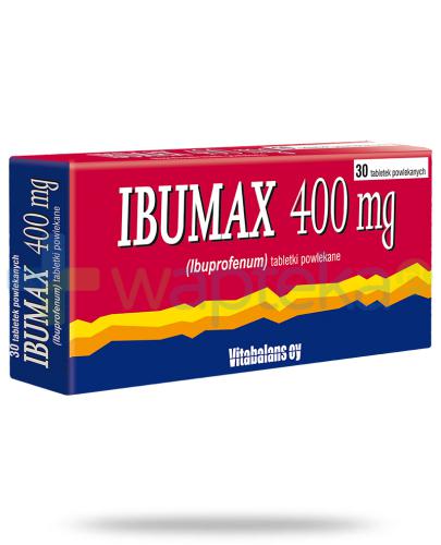 podgląd produktu Ibumax 400 mg 30 tabletek
