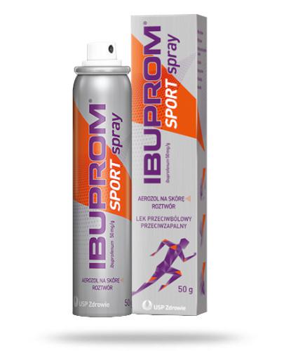 zdjęcie produktu Ibuprom Sport 50 mg/g spray 50 g