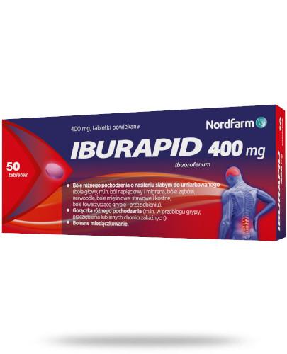 podgląd produktu Iburapid 400mg 50 tabletek