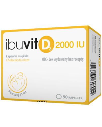 zdjęcie produktu Ibuvit D3 2000 IU 90 kapsułek miękkich
