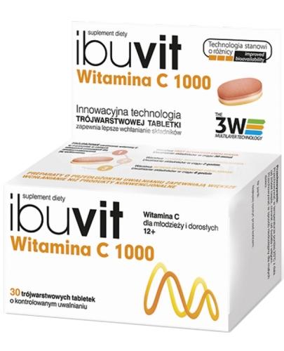 zdjęcie produktu Ibuvit Witamina C 1000 30 tabletki