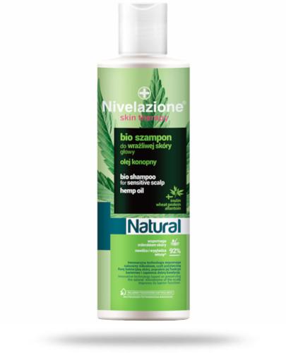 zdjęcie produktu Ideepharm Nivelazione Skin Therapy Natural BIO szampon do wrażliwej skóry głowy olej konopny 300 ml