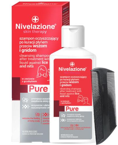 podgląd produktu Ideepharm Nivelazione Skin Therapy PURE Szampon przeciw wszom i gnidom 100 ml
