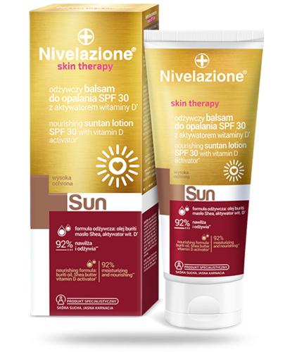 podgląd produktu Ideepharm Nivelazione Skin Therapy Sun odżywczy balsam do opalania SPF30 200 ml