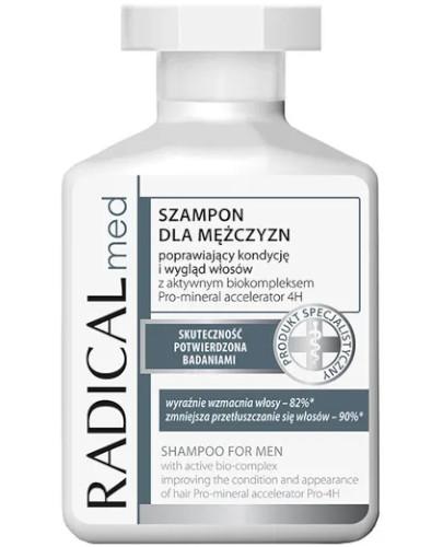 podgląd produktu Ideepharm Radical Med szampon poprawiający kondycję i wygląd włosów dla mężczyzn 300 ml