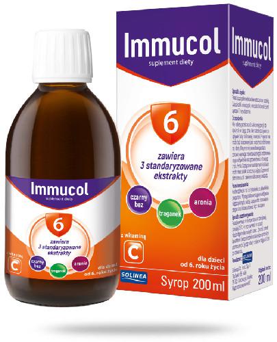 zdjęcie produktu Immucol 6 syrop dla dzieci od 6 roku życia 200 ml