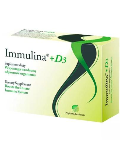 podgląd produktu Immulina+ D3 60 kapsułek