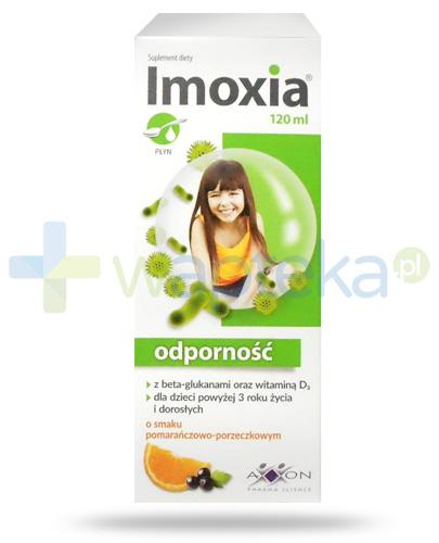 podgląd produktu Imoxia Odporność płyn dla dzieci 3+ 120 ml