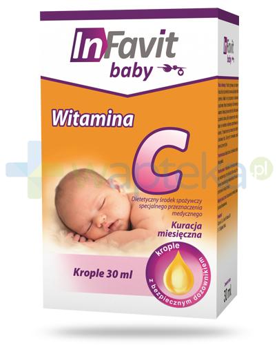 podgląd produktu InFavit Baby witamina C krople doustne 30 ml