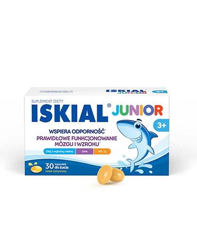 zdjęcie produktu Iskial Junior 30 kapsułek do żucia