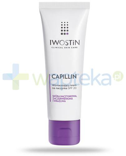 podgląd produktu Iwostin Capillin krem wzmacniający na naczynka SPF20 lekka konsystencja 40 ml