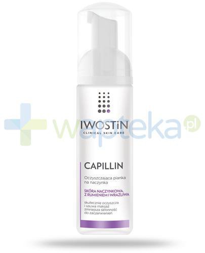 podgląd produktu Iwostin Capillin oczyszczająca pianka na naczynka 165 ml