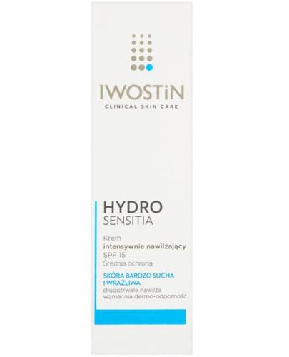 podgląd produktu Iwostin Hydro Sensitia krem intensywnie nawilżający SPF15 50 ml