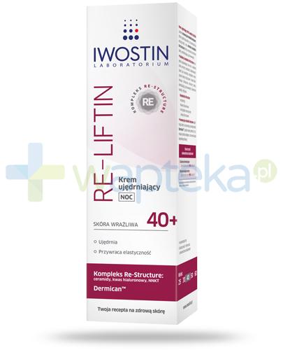 podgląd produktu Iwostin Re-Liftin 40+ krem ujędrniający na noc 40 ml