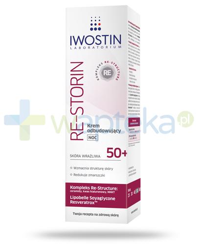 podgląd produktu Iwostin Re-Storin 50+ krem odbudowujący na noc 40 ml