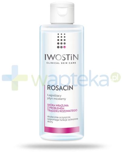 podgląd produktu Iwostin Rosacin łagodzący płyn micelarny 215 ml