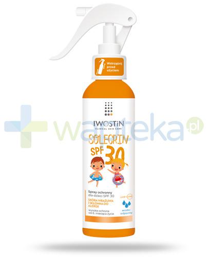 zdjęcie produktu Iwostin Solecrin SPF30 spray ochronny dla dzieci 6m+ 150 ml