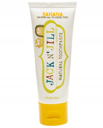 zdjęcie produktu Jack & Jill naturalna pasta do zębów smak bananowy 50 g