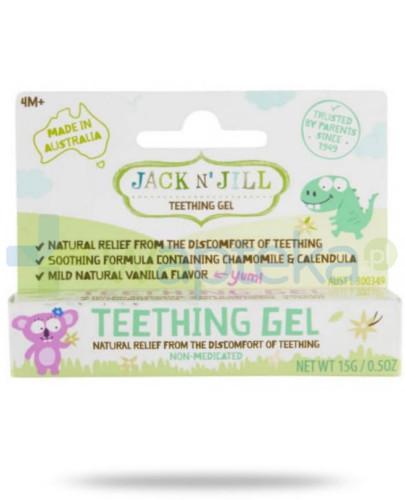 podgląd produktu Jack & Jill naturalny żel łagodzący ząbkowanie 15 g