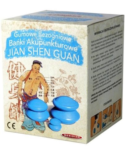 zdjęcie produktu Jian Shen Guan bańki akupunkturowe gumowe bezogniowe 4 sztuki