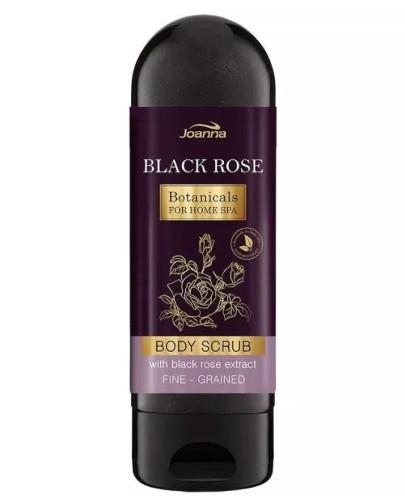 podgląd produktu Joanna Botanicals Black Rose Body Scrub, drobnoziarnisty peeling do ciała z ekstraktem z czarnej róży 200 g