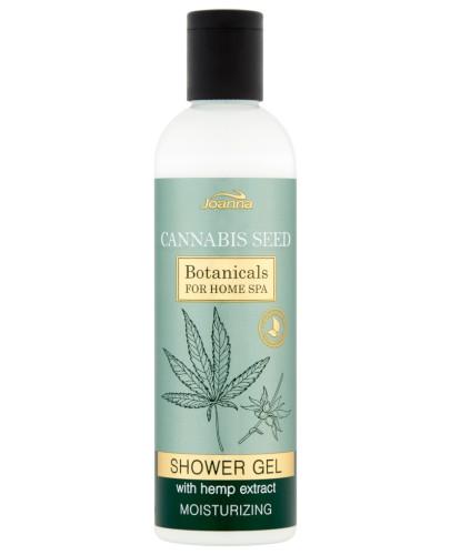 podgląd produktu Joanna Botanicals Cannabis Seed Shower Gel, kremowy żel pod prysznic z ekstraktem z konopi 240 ml
