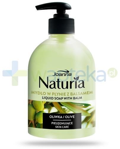 podgląd produktu Joanna Naturia mydło w płynie z balsamem z oliwkami 500 ml
