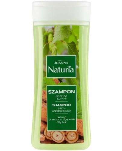 podgląd produktu Joanna Naturia szampon z brzozą i łopianem do włosów przetłuszczających się 200 ml